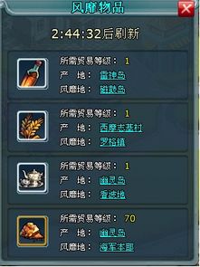 小小海贼王港口商品贸易系统交易规则