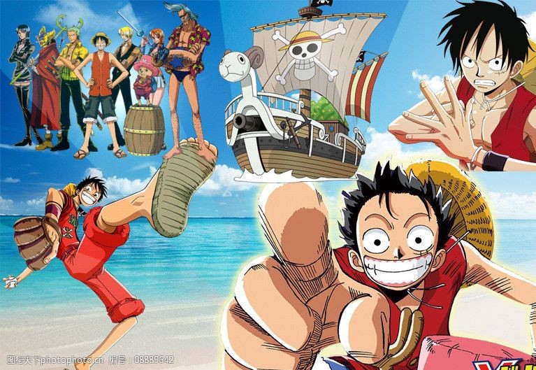 海贼王 路飞魅力的多维展现——从动漫到游戏的视觉盛宴